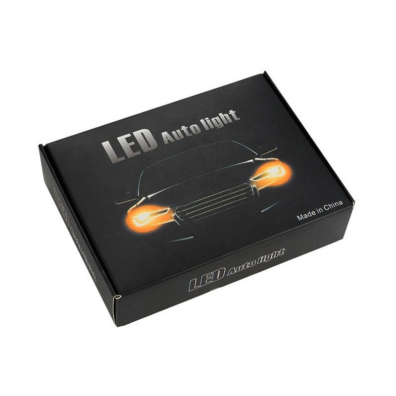 X2 Ampolleta Destellante Blanca Luz Led Estrobo Canbus /ryc