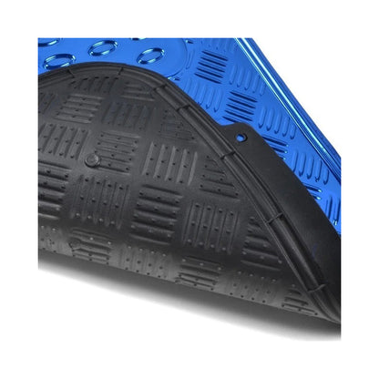 Alfombra Cubre Piso Metálico Colores Set 4pcs Auto Tuning