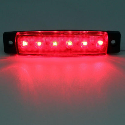 X30 Luz Led De Trocha Lateral Posición Bivoltaje 12-24v 6led