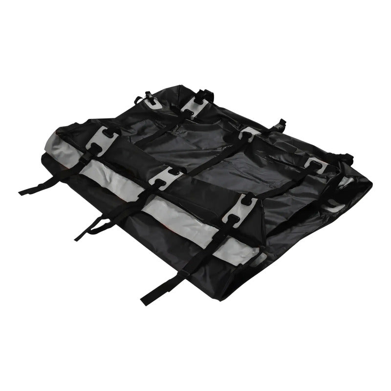 Bolso Porta Equipaje 425lts + Afombrilla Impermeable Candado Negro Gris 425lts