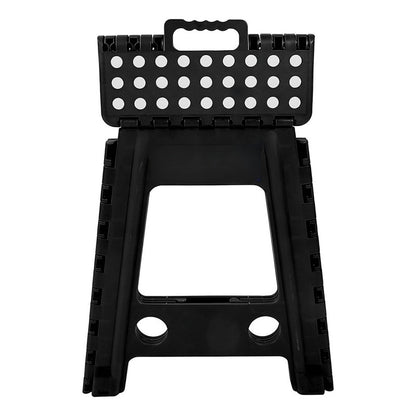 Taburete Plegable Banquito Pórtatil Escala 22*29*39cm Ryc Puntos Negro