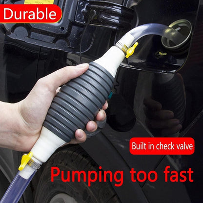 Bomba Sifón Manual Trasvasije Líquidos Combustible 220cm R&c