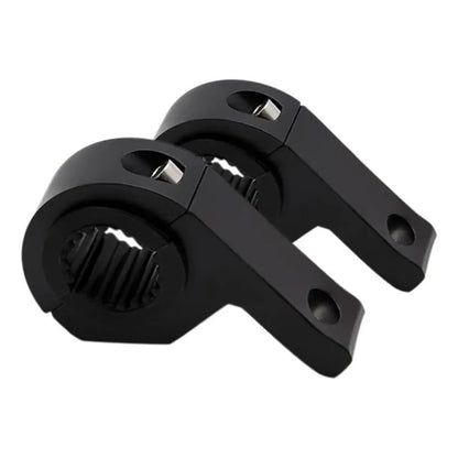X2 Soporte De Neblinero Barra Led Abrazadera Para Auto Moto
