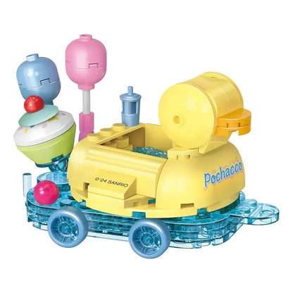Set Bloques De Construcción Keeppley Hello Kitty Y Amigos 120 Pochacco Party By The Pool 8094