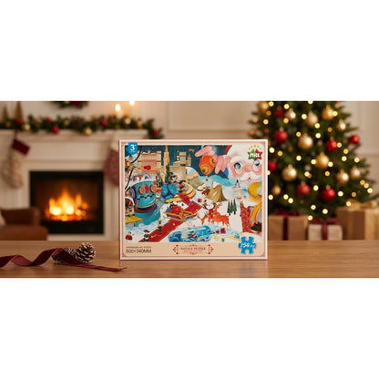 Rompecabezas Navideño 154pcs Puzzle Navidad 500x340mm Mp327
