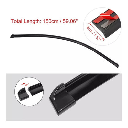 Aleron Lip Spoiler Maleta Brillante 1.50mt Universal Auto