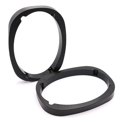 X2 Espaciador 3cm De Parlantes Adaptador 6x9 Pulgadas Auto Negro 6x9 25203