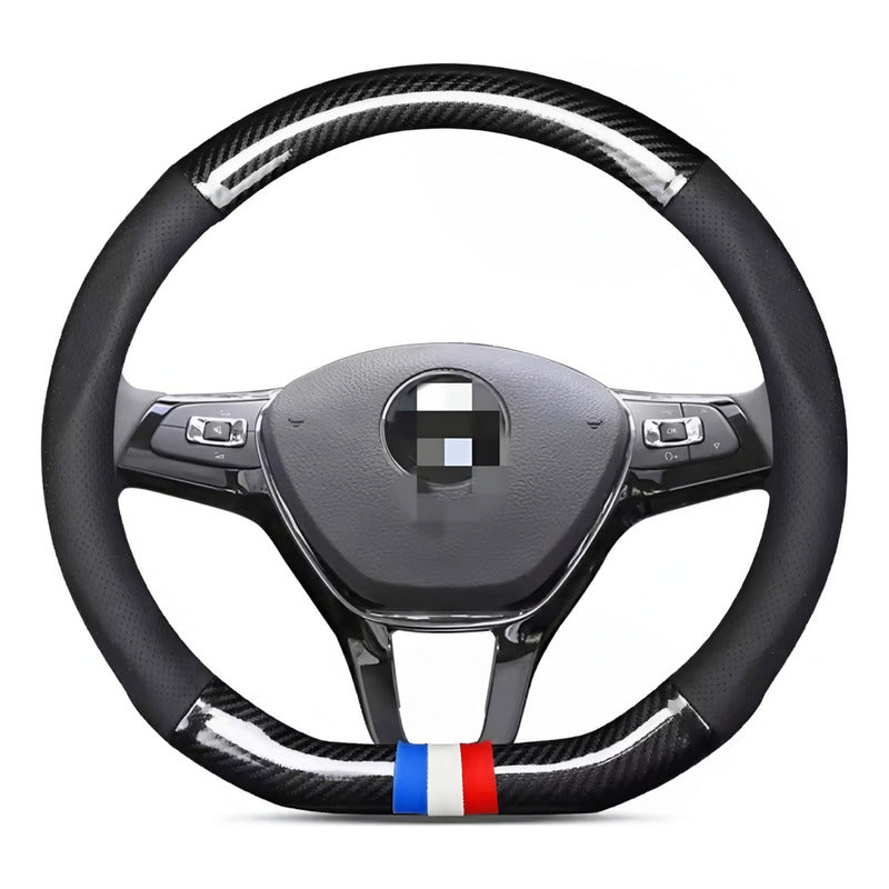 Funda Cubre Volante Deportivo Tipo D Eco Cuero 38c Sport Ryc