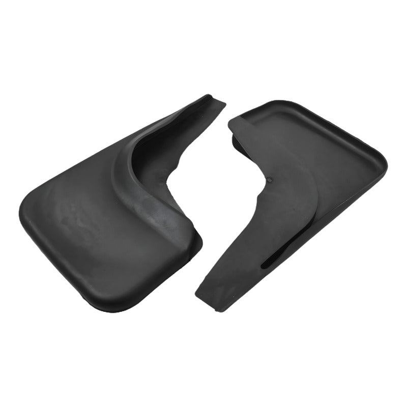 X2 Guardabarro Guarda Fango Auto Camioneta Universal 38x26cm Negro 38x26 Y200