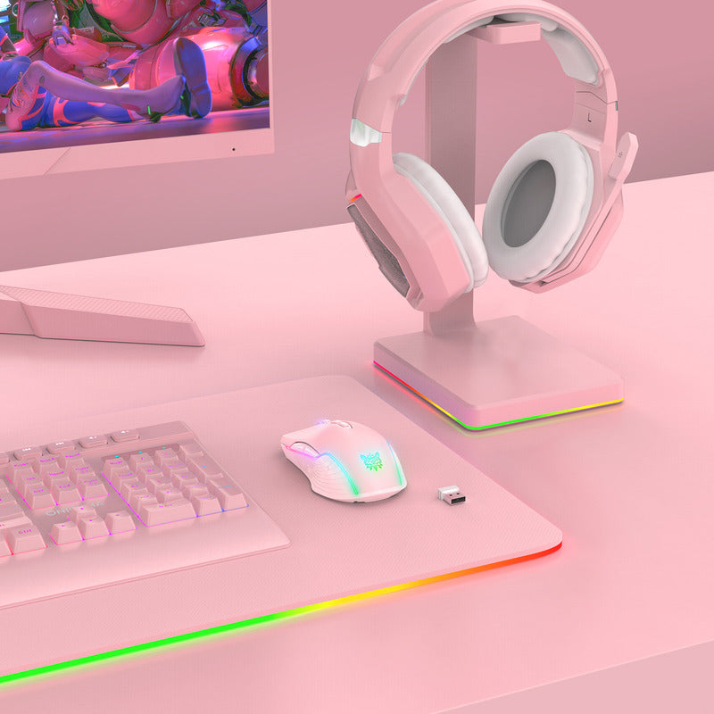 Mouse Gamer Inalambrico Onikuma 7 Botones 3600dpi Rgb Cw905