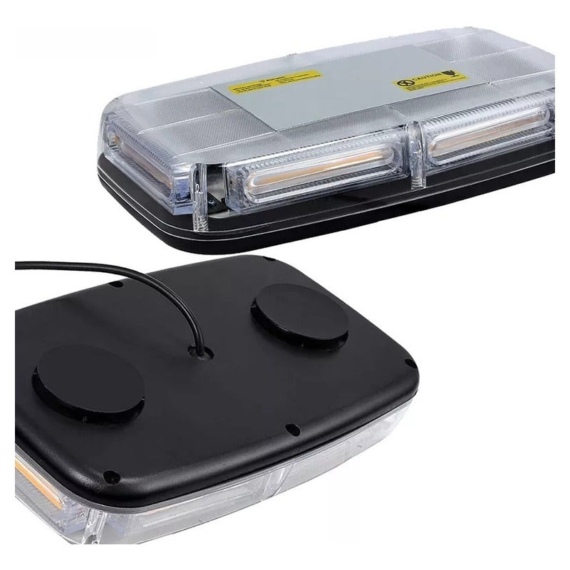 Baliza De Techo Auto Destellante 12-24v Estrobo Con Iman /r&