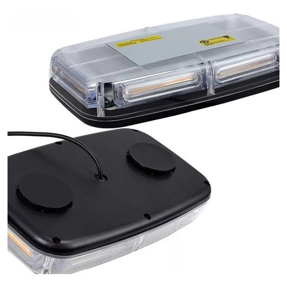 Baliza De Techo Auto Destellante 12-24v Estrobo Con Iman /r&