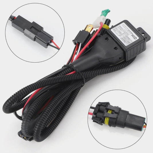 Ramal Conector Contralador Altabaja Bixenon H4/9004/9007 12v