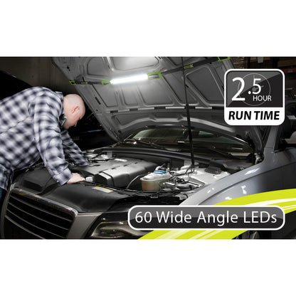 Barra Led Recargable Capot Auto Luz Led D Trabajo Emergencia