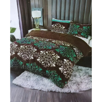 Plumón Cobertor Cubrecama Plush Chiporro Funda 2p Diseños
