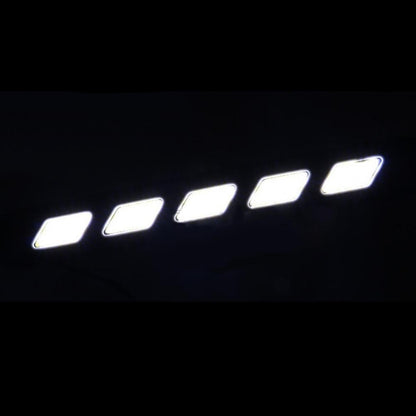 X2 Tira Led Cob Alto Brillo Neblineros Adhesivo Diseño 11856