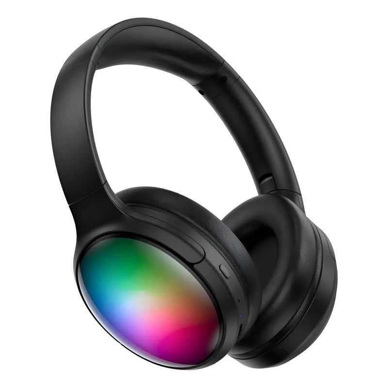 Audífono Gamer Bluetooth Onikuma B3 Rgb Black Low Latency Color Negro