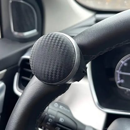 Perilla Giratoria 360 Pomo Universal Para Volante Seguridad Negro Fibra 14236