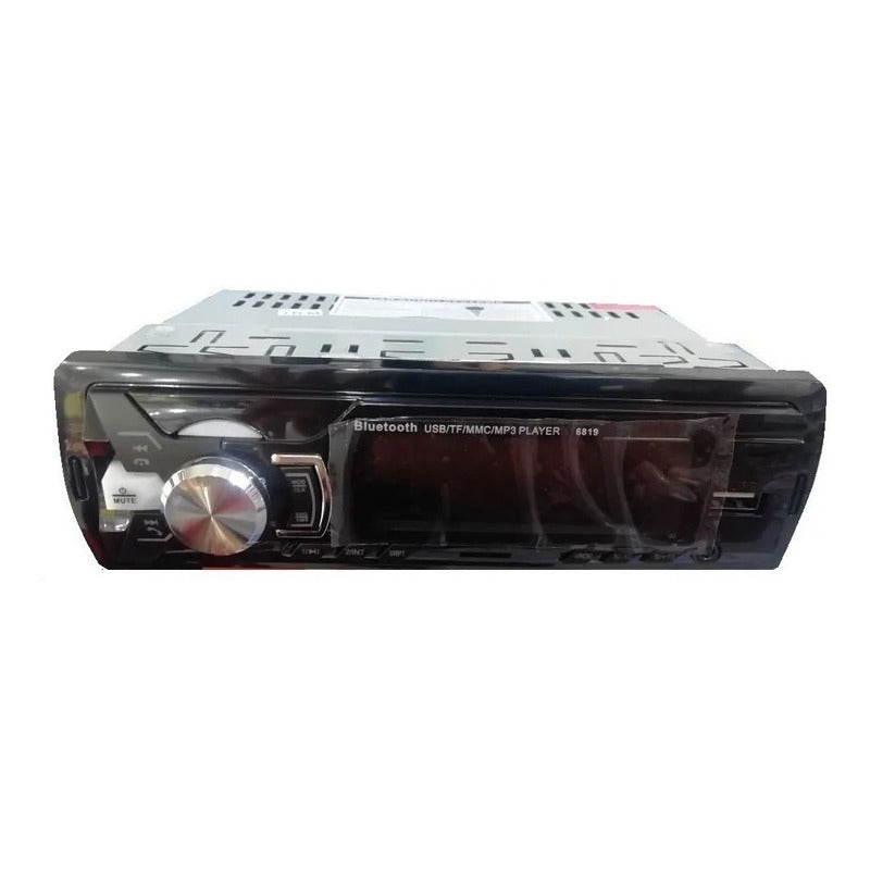 Radio De Auto 1 Din Bluetooth Usb Mp3 Microsd Auxiliar