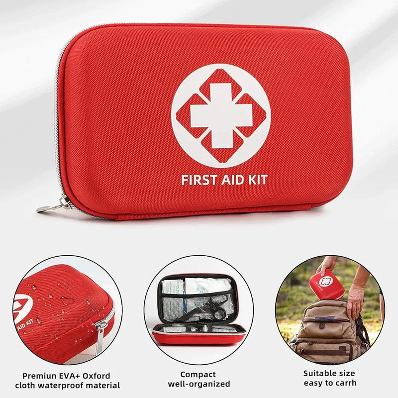 Botiquín Primeros Auxilios Portátil Kit Emergencia 41pcs