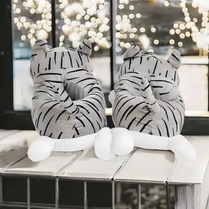 Pantuflas Cute Gato Chi Cerradas Calientita Acolchada Kawaii