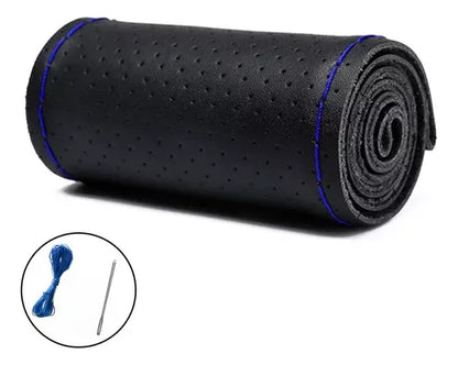 Funda Cubre Volante Cosido Para Auto + Hilo Y Aguja