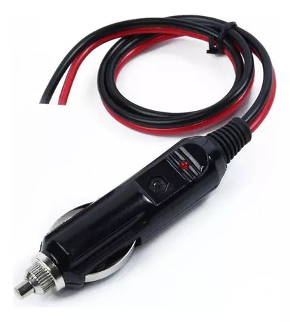 Cable Adaptador Cenicero Enchufe Alimenta 12v-24v + Fusible