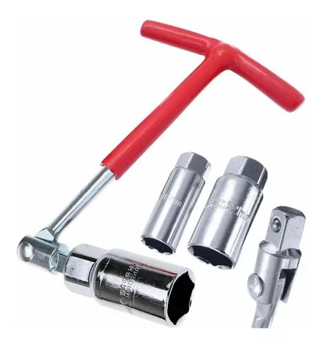 Llave Saca Bujía Profesional 2en1 16mm Y 21mm