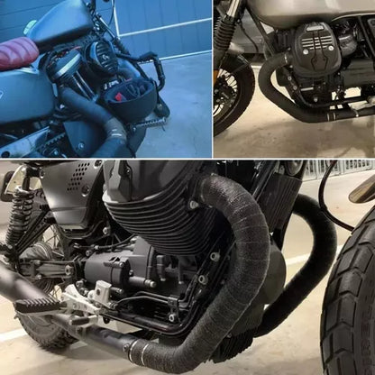 Cinta Térmica Aislante Escape 10 Metros 2000°f Auto Moto